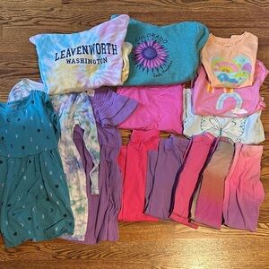 Clothes Bundle - Shirts, Leggings, Dresses, Hoodies